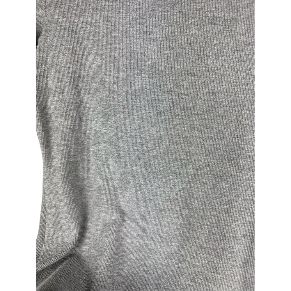 Elodie Long Sleeve Bodycon Scoop Neck Maxi Dress in Gray Soft & Flowy Size M - Picture 4 of 6